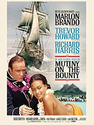 Movie poster for Mutiny on the Bounty