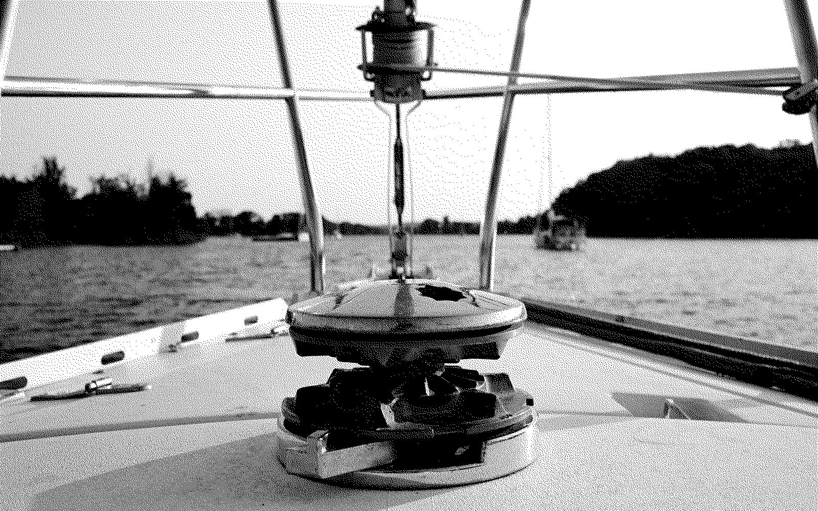 At the mooring, Prinyer’s Cove, Lake Ontario